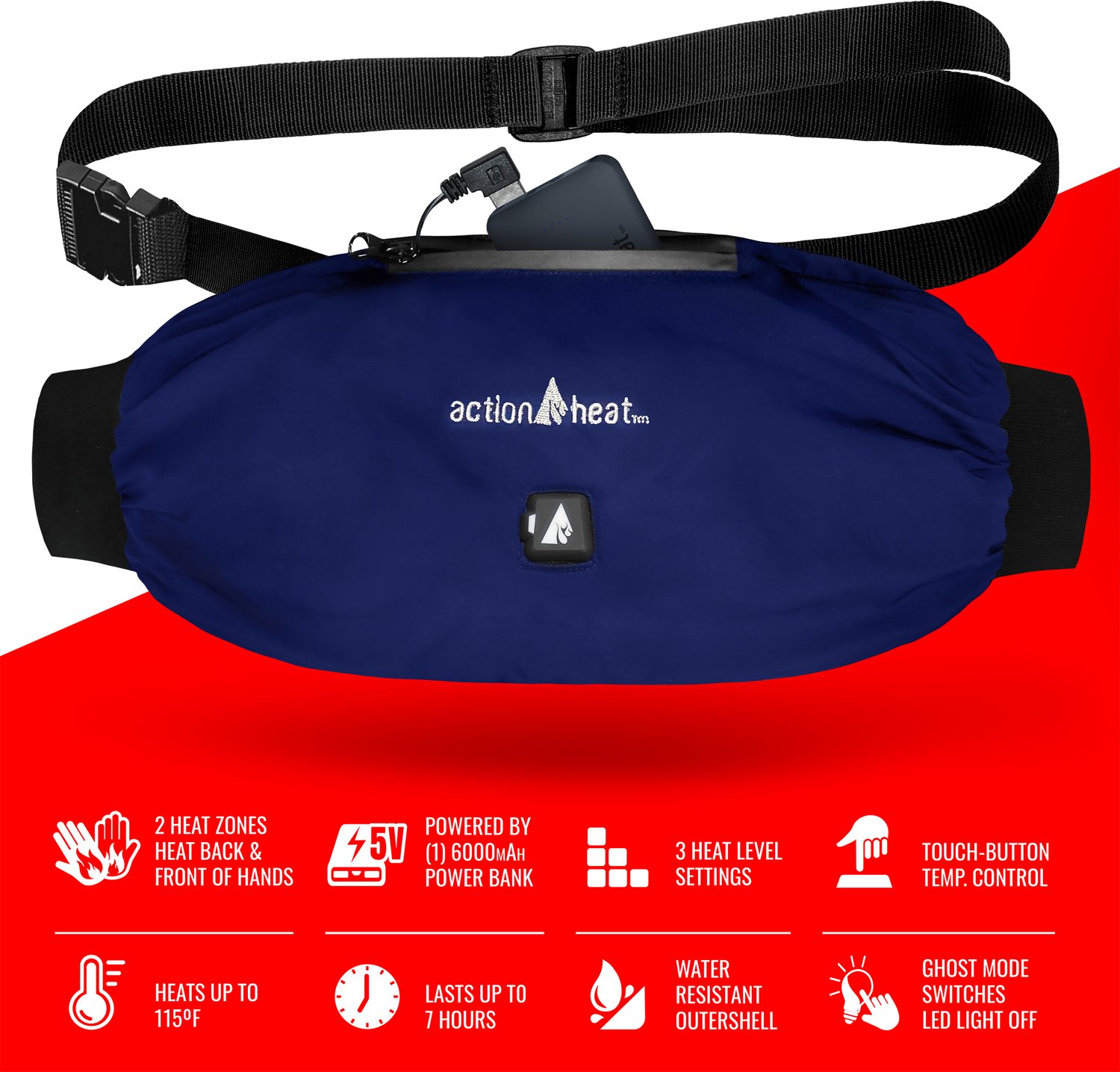 ActionHeat 5V Battery Heated Hand Muff Warmer - view number 4