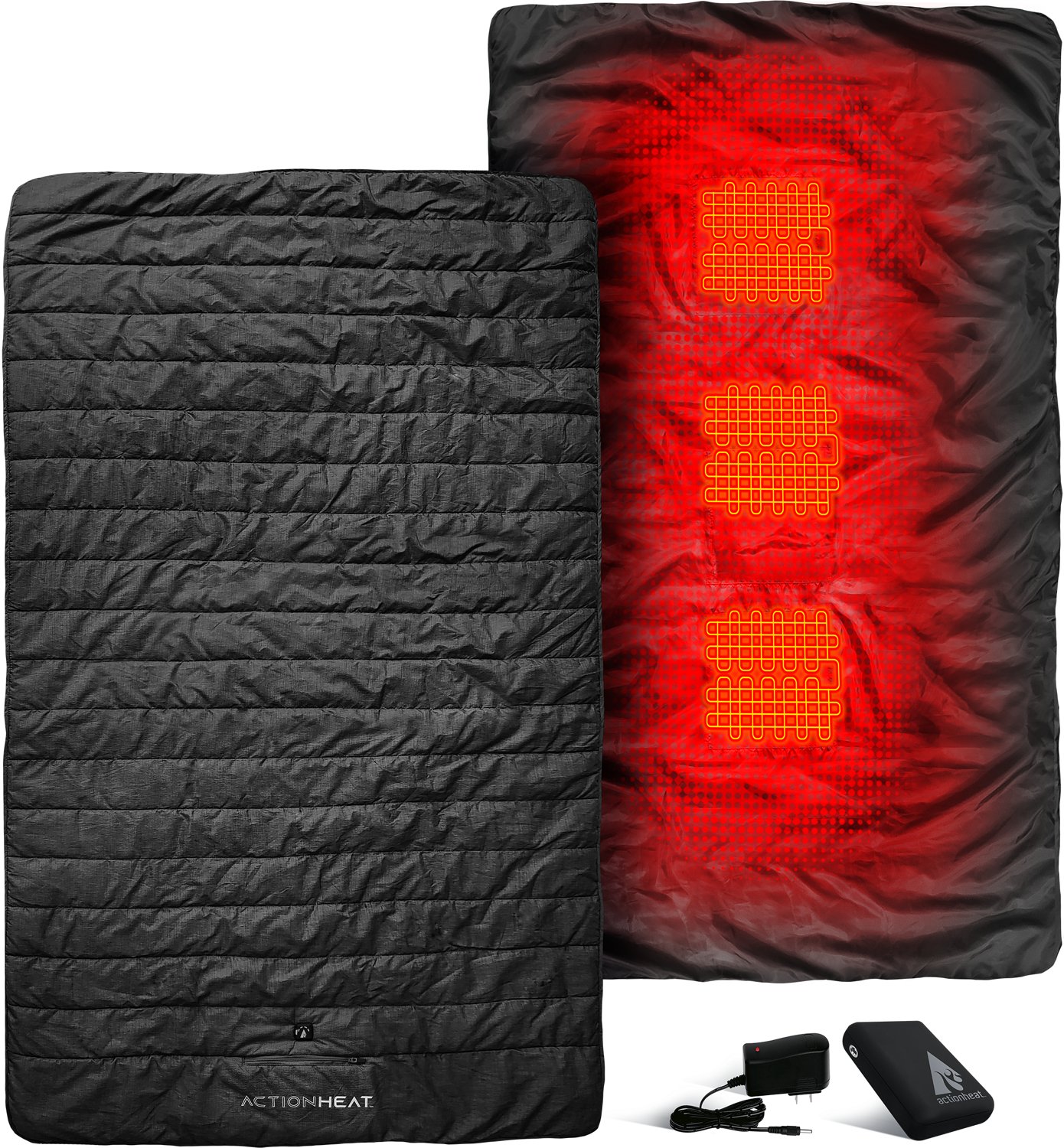 ActionHeat 7 Volt Battery Heated Throw Blanket