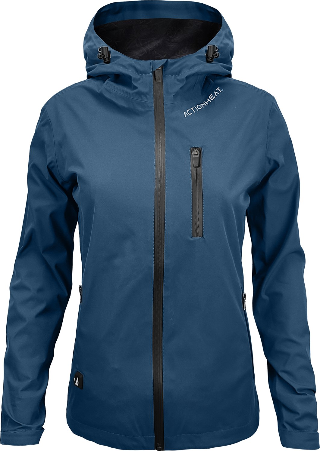 ActionHeat Women s 5V Battery Heated Rain Jacket Academy