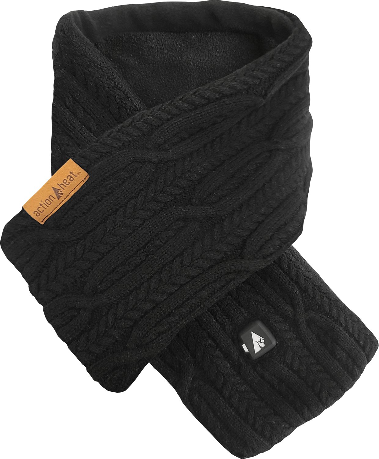 ActionHeat Men's 5V Battery Heated Cable Knit Wrap Scarf - view number 2