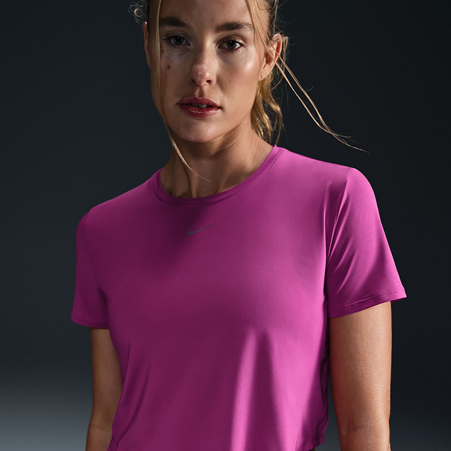 Nike Women's NK One Classic Dri-FIT Crop Short Sleeve Shirt