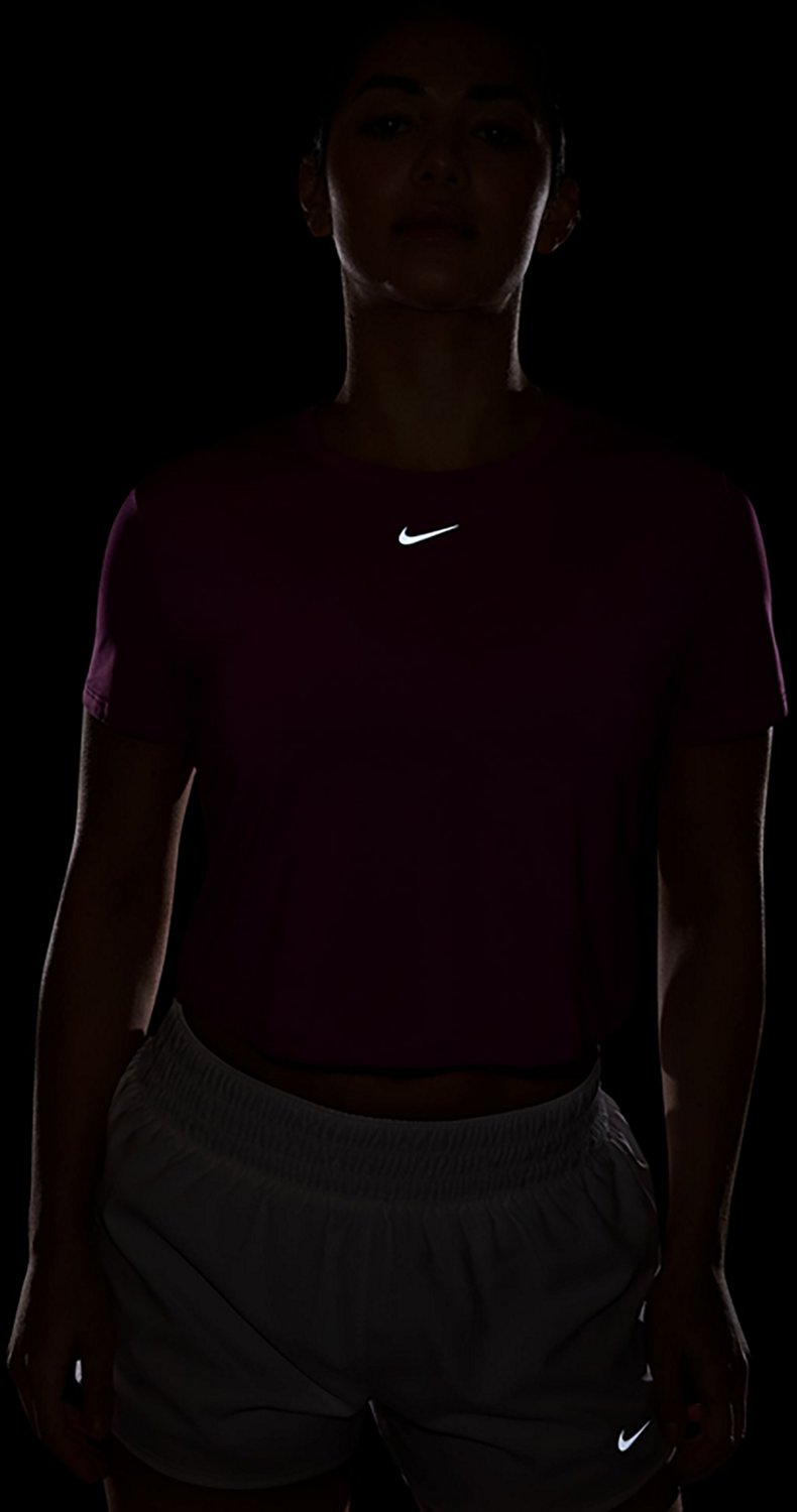 Nike Women's NK One Classic Dri-FIT Crop Short Sleeve Shirt - view number 5