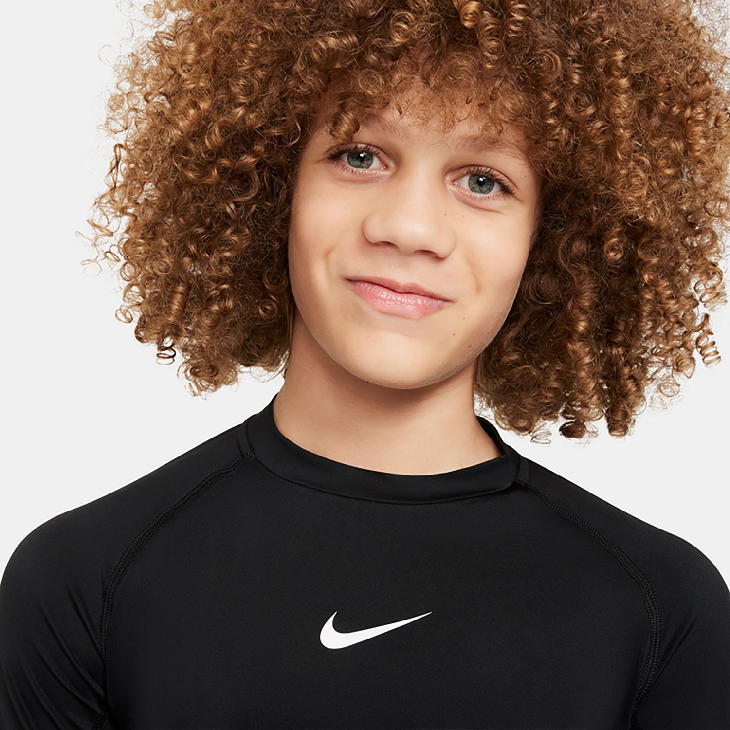 Nike Pro Boys' Dri-Fit Long Sleeve Top                                                                                           - view number 3