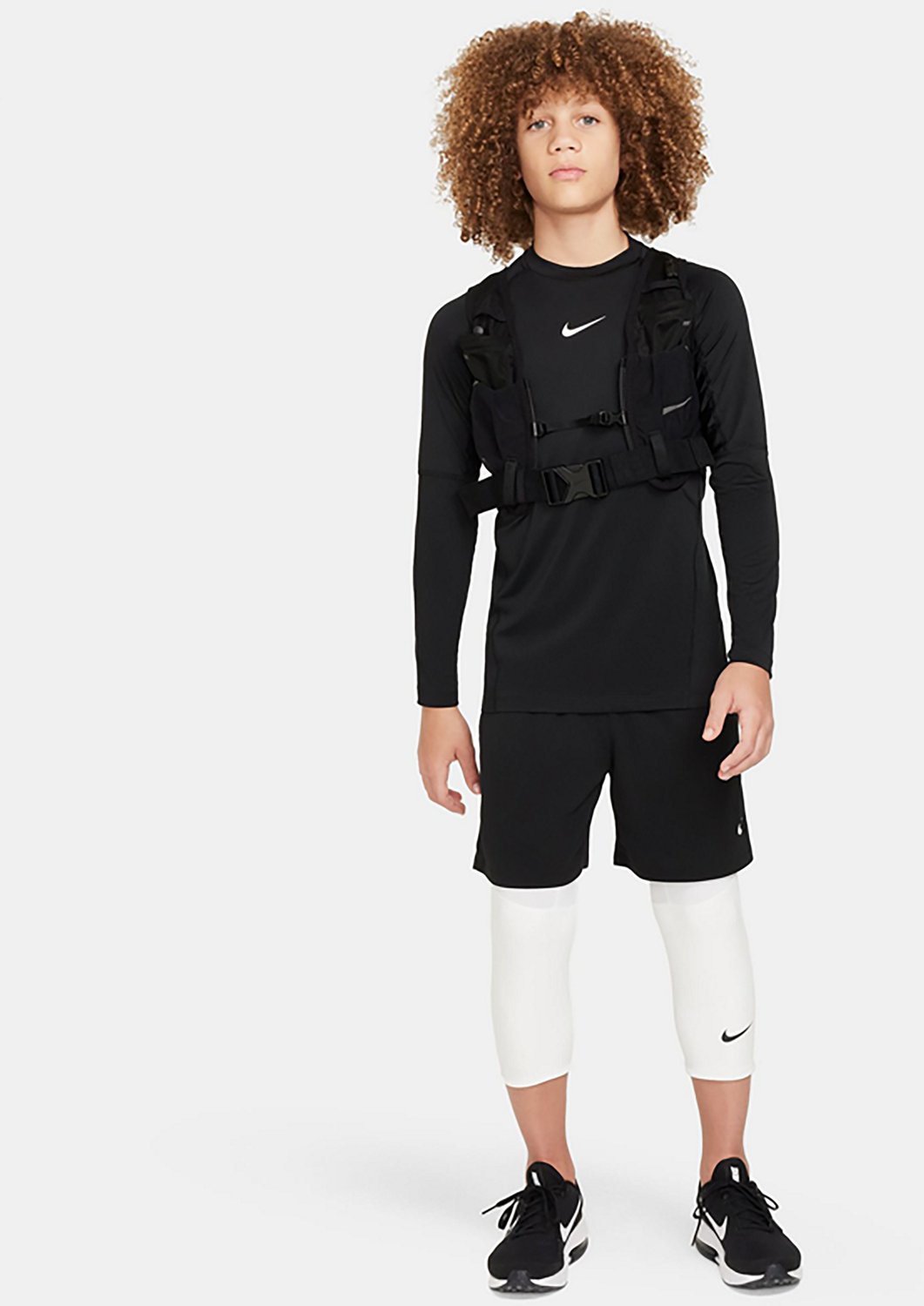 Nike Pro Boys' Dri-Fit Long Sleeve Top                                                                                           - view number 5