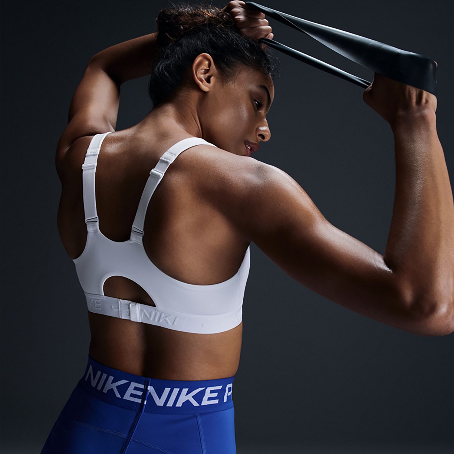 Nike Women's Dri-FIT Indy High Support Sports Bra                                                                                - view number 3