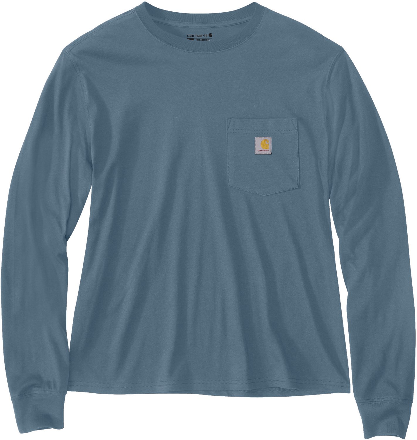 Carhartt Women's Loose Fit Lightweight Pocket Crewneck Long Sleeve T-shirt - view number 3