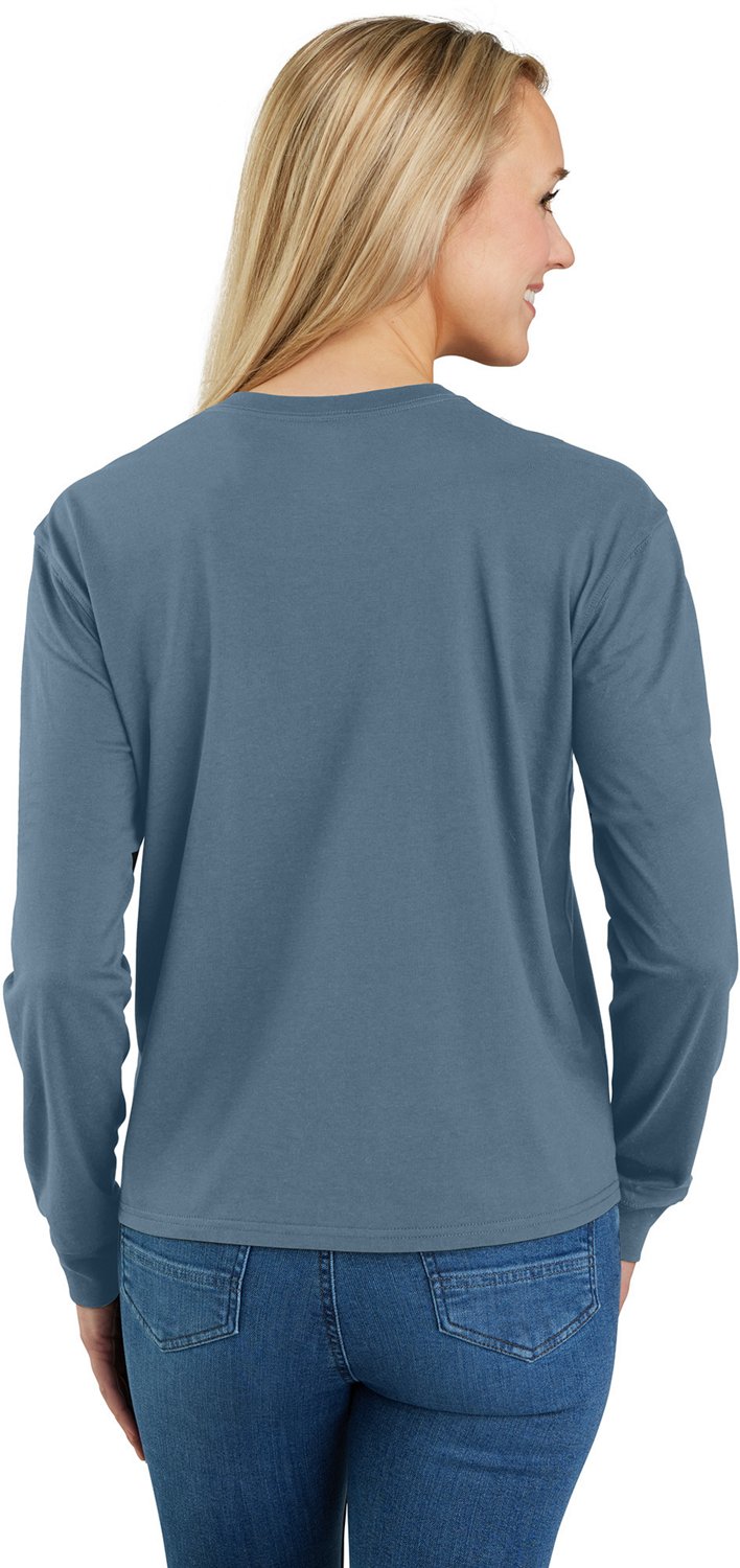 Carhartt Women's Loose Fit Lightweight Pocket Crewneck Long Sleeve T-shirt - view number 2