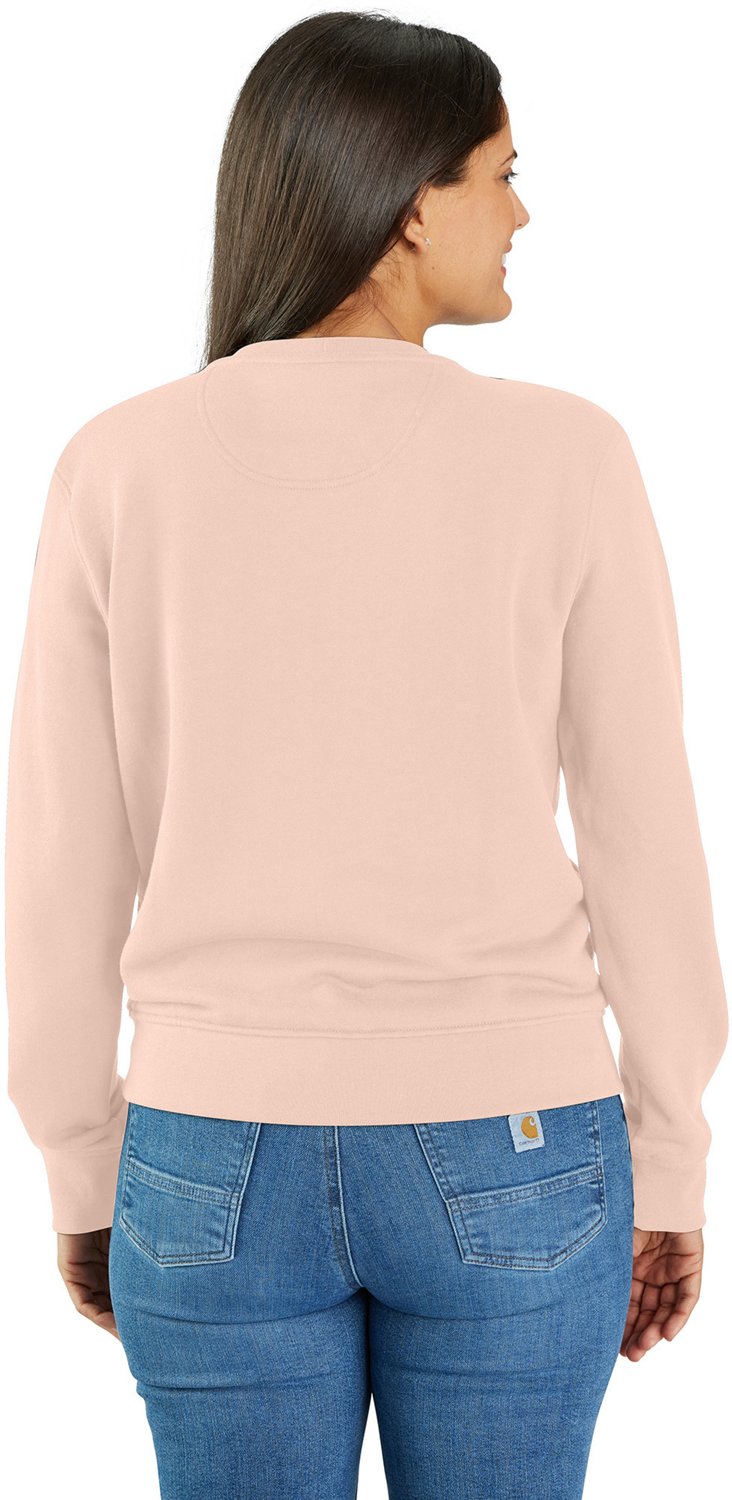 Carhartt Women's Relaxed Fit Midweight French Terry Crew Neck Sweatshirt - view number 2