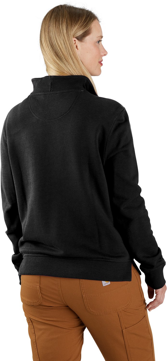 Carhartt Women's TENCEL Fiber Series Relaxed Fit 1/2 Zip Sweatshirt - view number 2