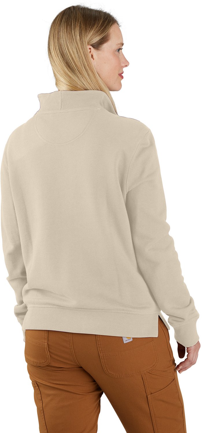 Carhartt Women's TENCEL Fiber Series Relaxed Fit 1/2 Zip Sweatshirt - view number 2