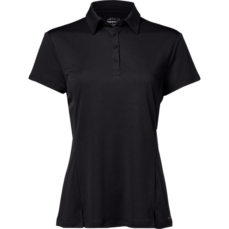 Bcg Women's Tennis Button Short Sleeve Polo Shirt-image