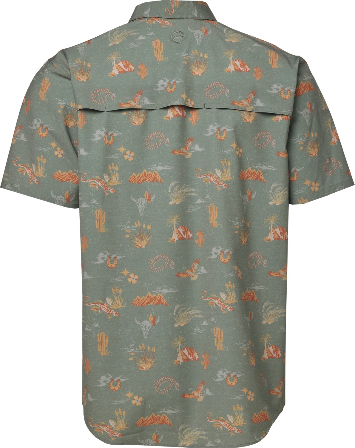 Magellan Outdoors Men's Shore and Line Washed Out Pocket Button-Down Fishing Shirt - view number 4