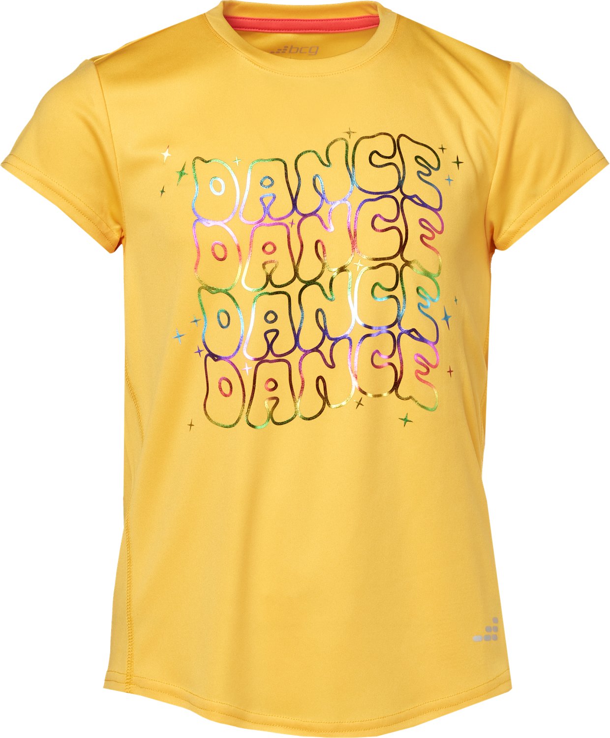 BCG Girls' Training Turbo Rainbow Dance T-shirt