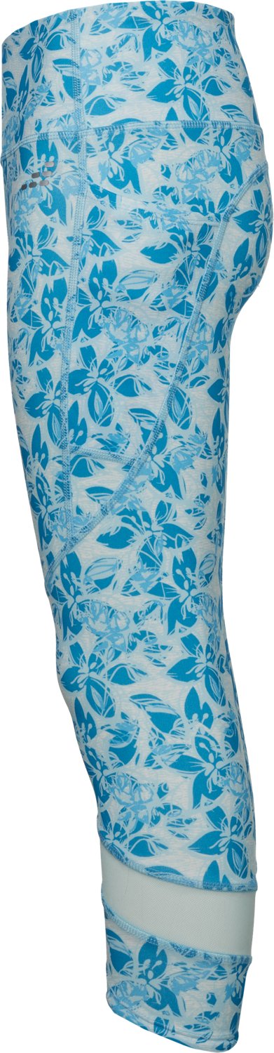 BCG Girls' High Rise Mesh Printed Leggings - view number 3