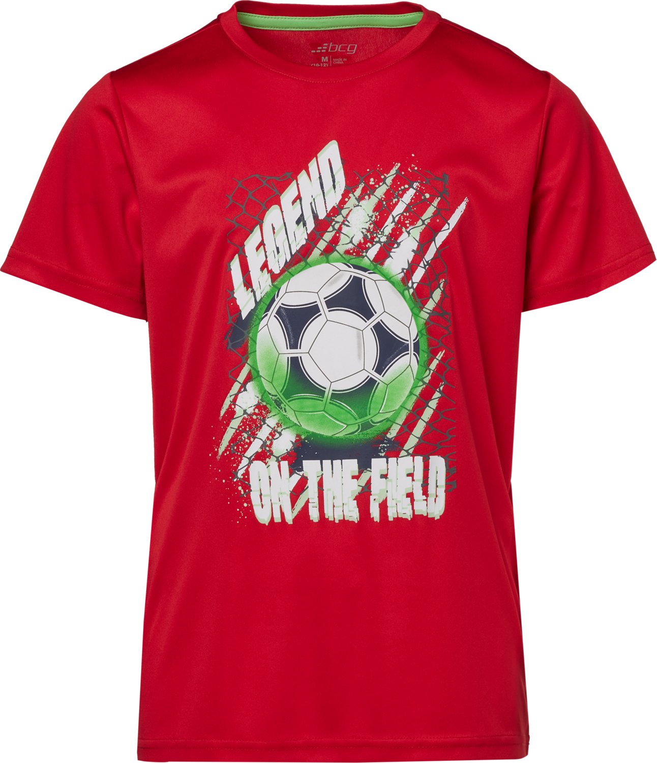 BCG Boys' Turbo Short Sleeve Legend On the Field Graphic T-shirt                                                                 - view number 1