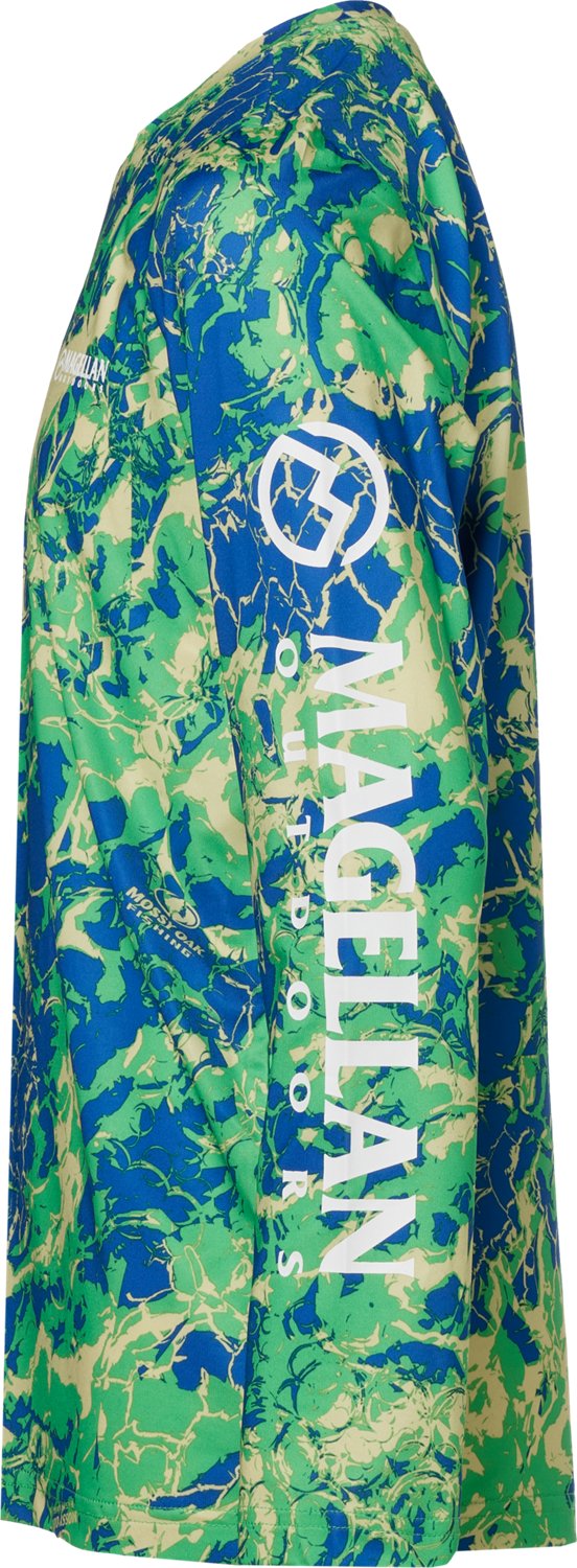 Magellan Outdoors Boy's MO Whitecap 3.0 Long Sleeve T-shirt                                                                      - view number 3