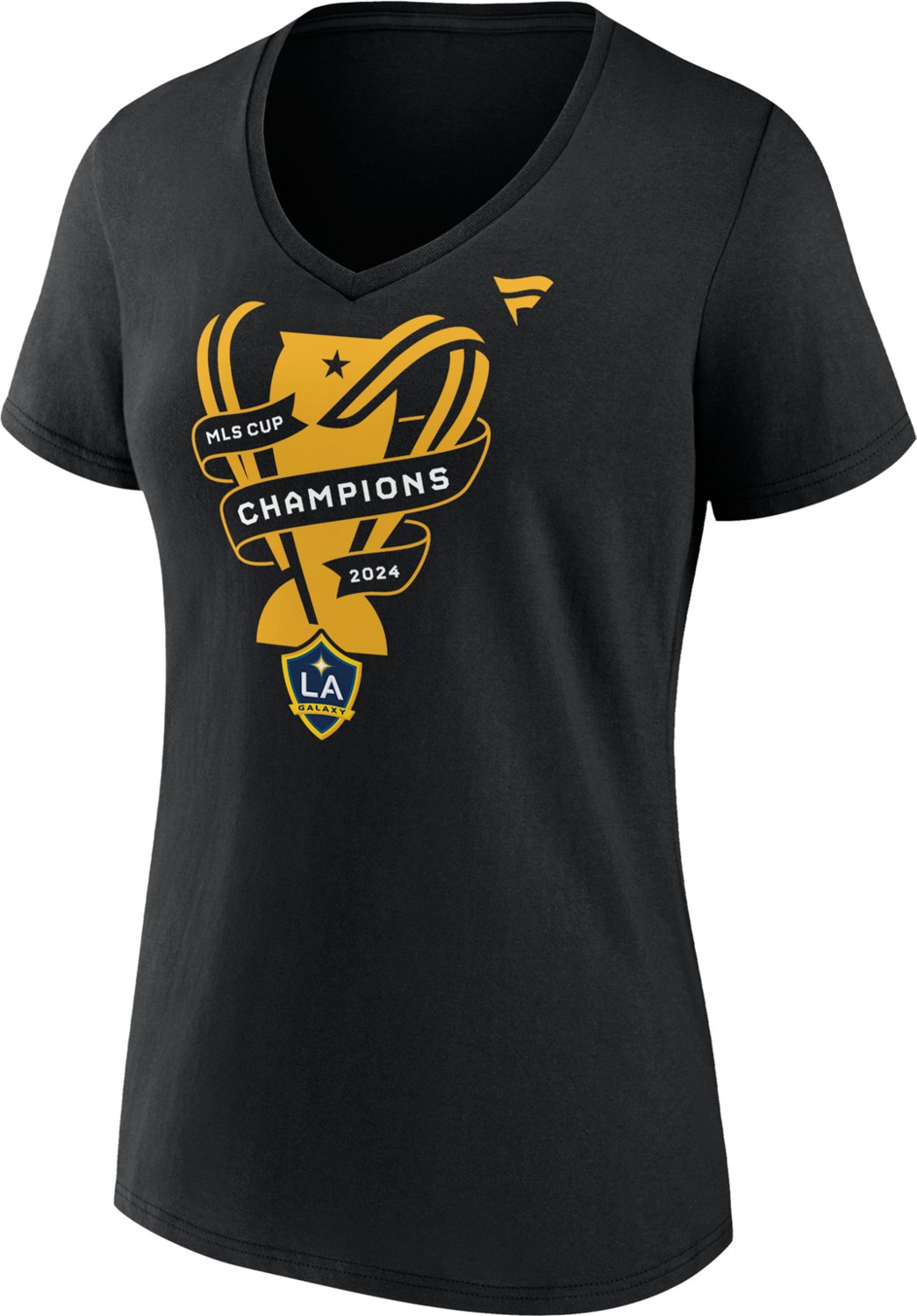 Fanatics Women's Los Angeles Galaxy 2024 MLS Cup Champions Locker Room Tee                                                       - view number 1