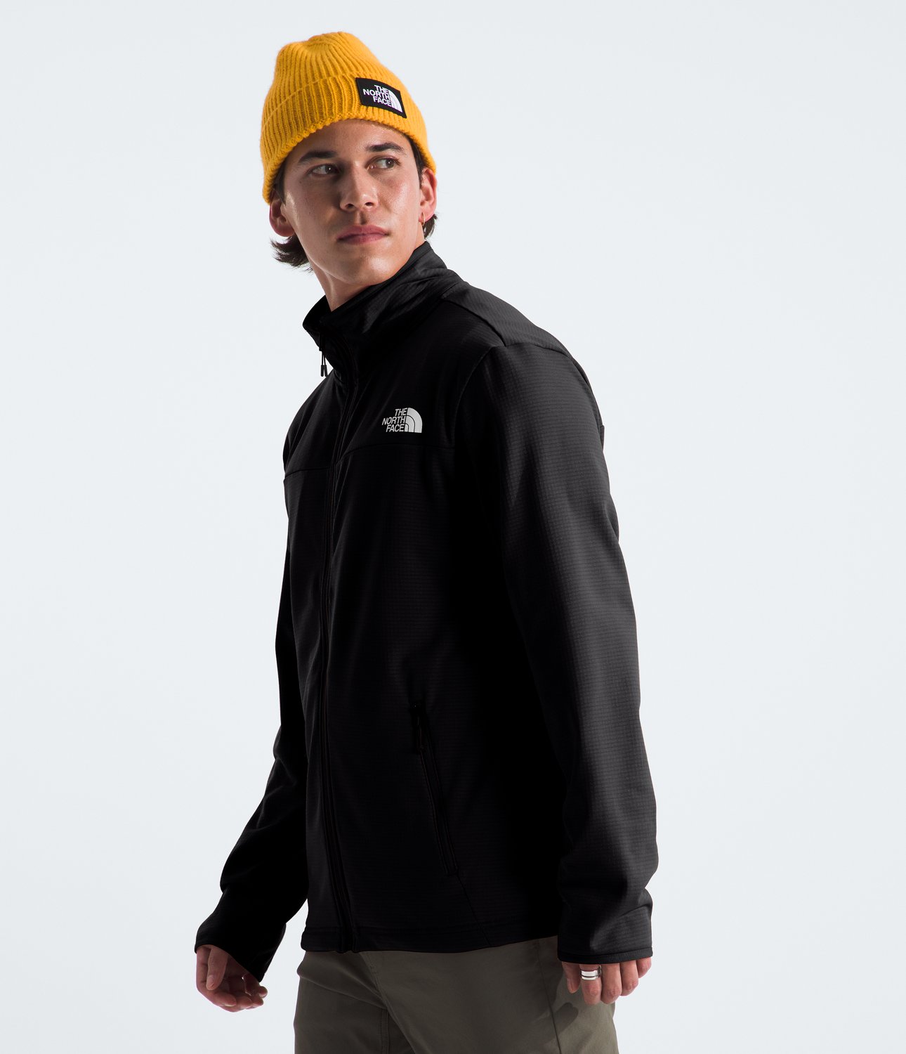 The North Face Men's Cedar Trail Grid Fleece Full-Zip Jacket - view number 3