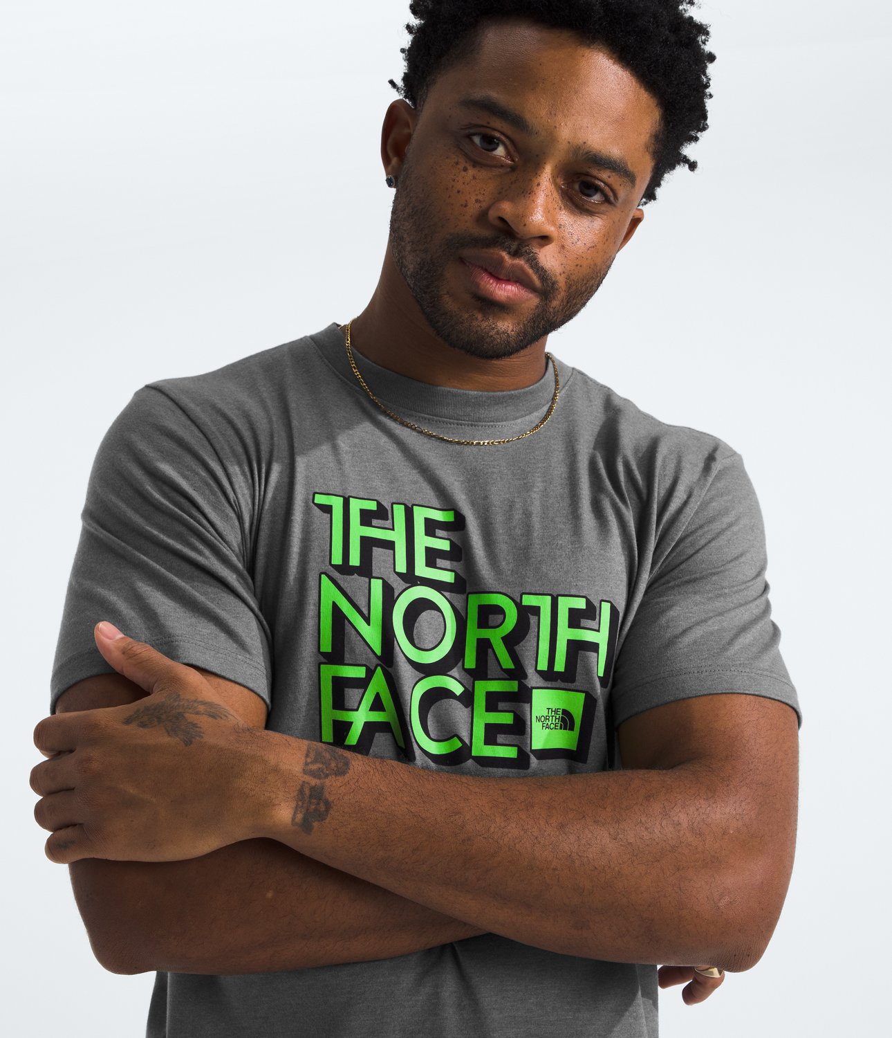 The North Face Men's Block Letters Short Sleeve T-shirt - view number 4