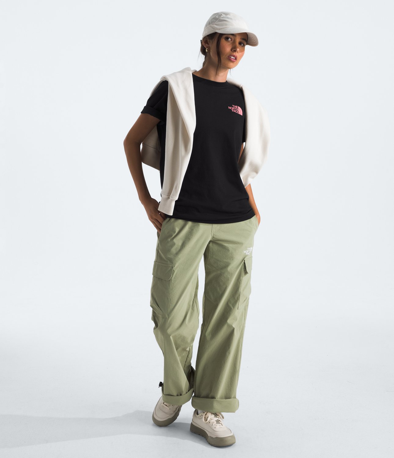 The North Face Women's Logo Fade Short Sleeve Tee                                                                                - view number 3