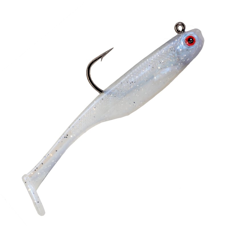 Photos - Lure / Spinner Strike King Homing Minnow Soft Bait 3 Pack Pearl/White, 1/4 Oz - Frsh Wtr Soft Plastic at Academy Sports SKHM3-84