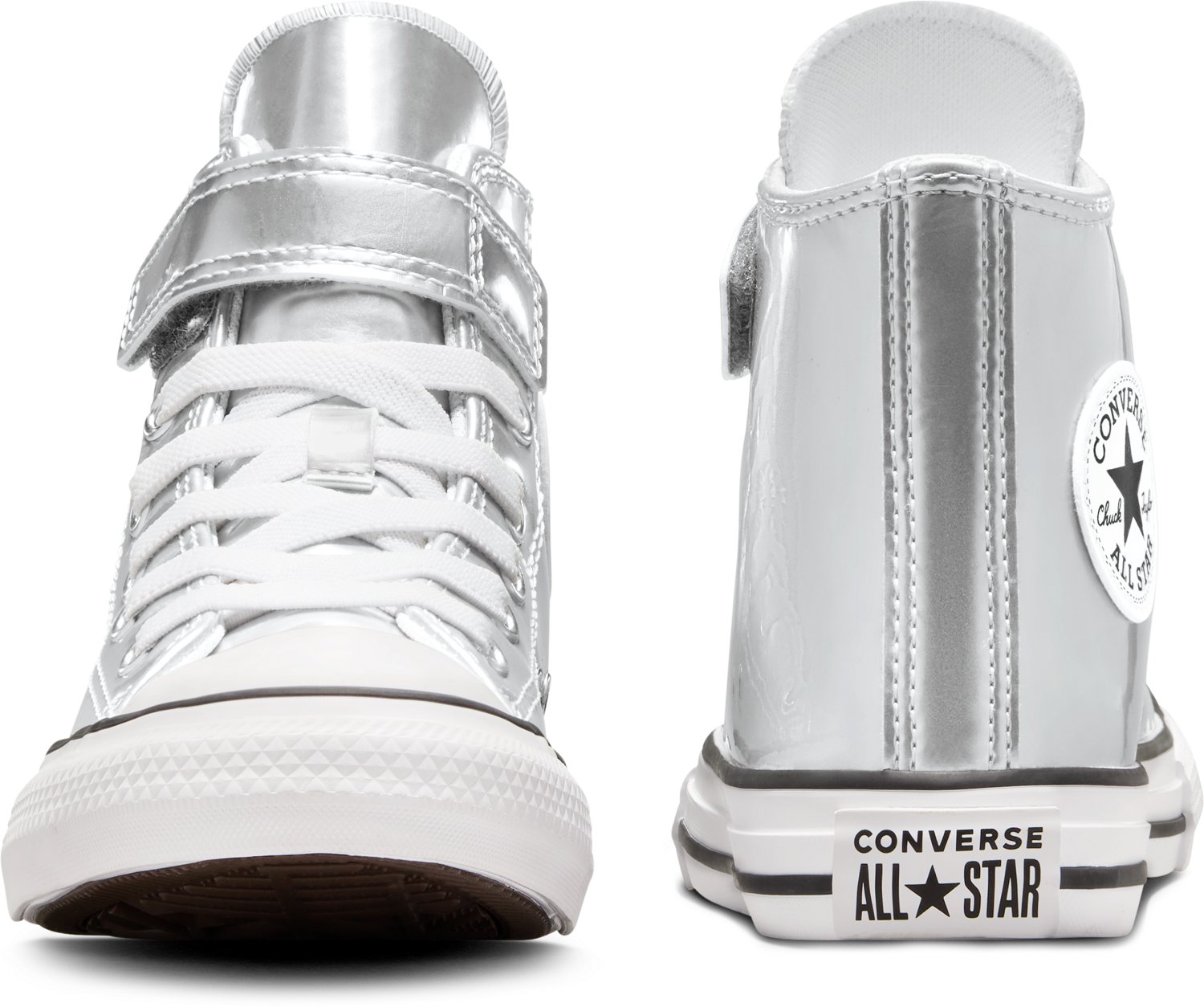 Kids metallic converse clearance