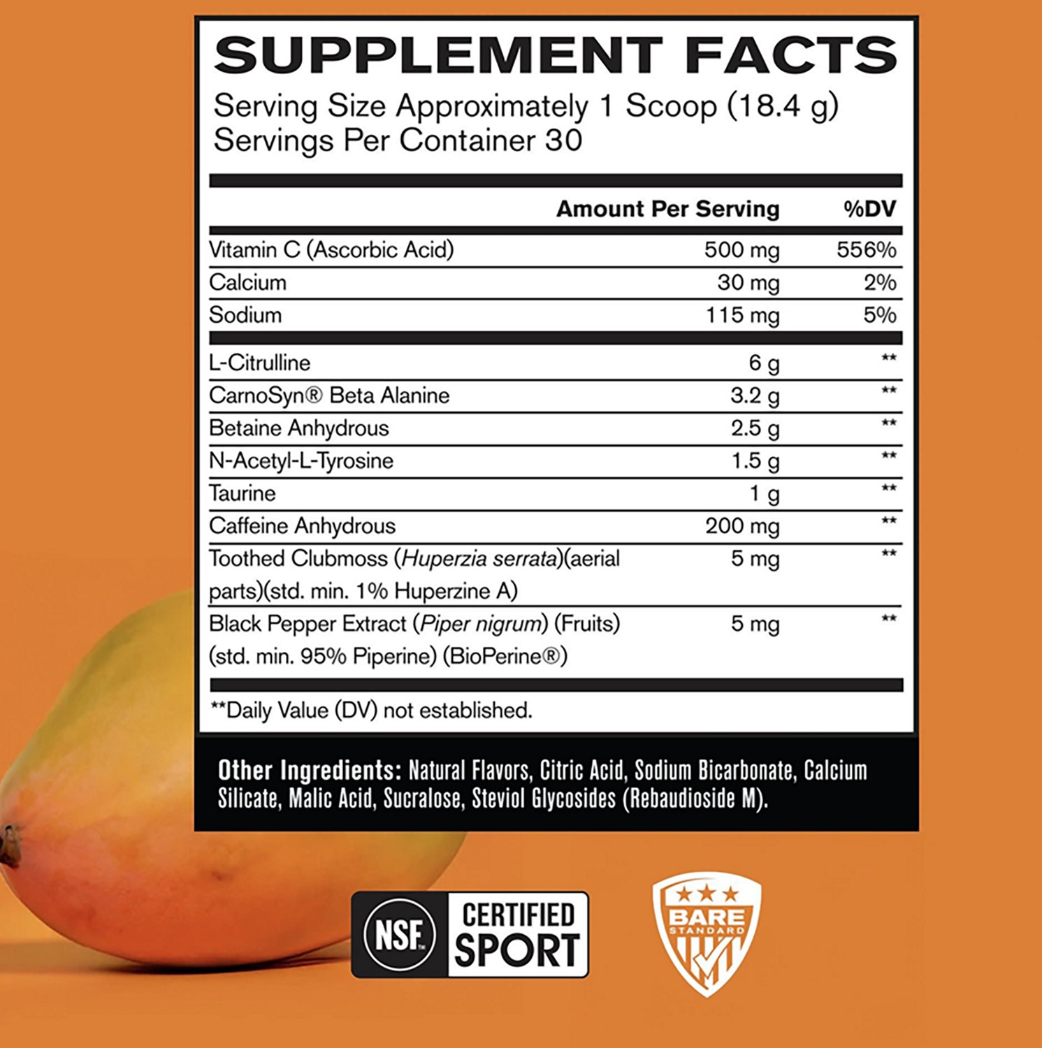 BPN Bare Performance Nutrition Flight Pre-Workout Supplement                                                                     - view number 2