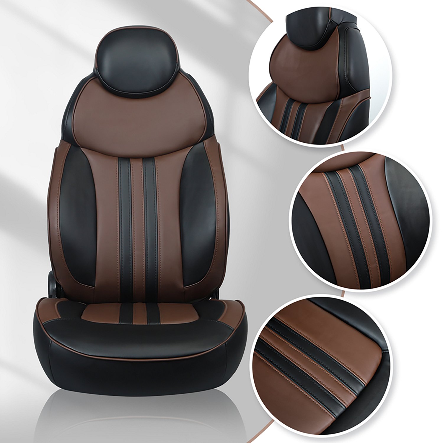 Leader Accessories High-Back Luxury Reclining Captain's Pontoon Boat Seat - view number 2