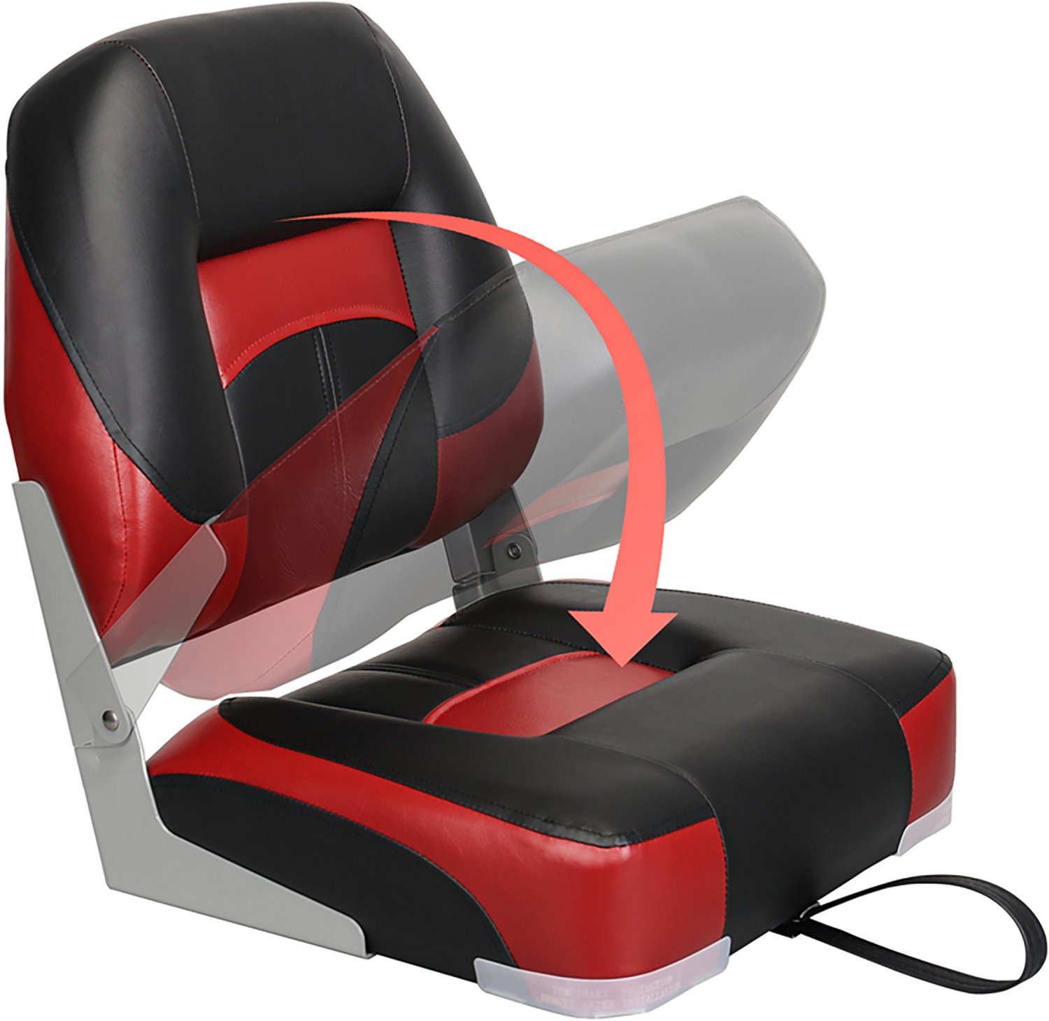 Leader Accessories Low-Back Folding Fishing Boat Seats Set of 2                                                                  - view number 6