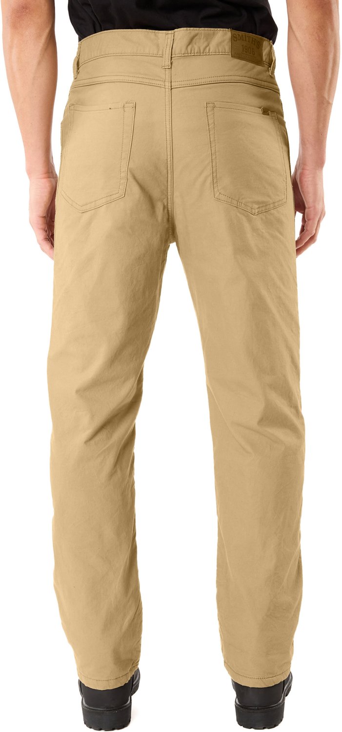 Smith's Workwear Men's Stretch Fleece-Lined Canvas 5-Pocket Pants - view number 2