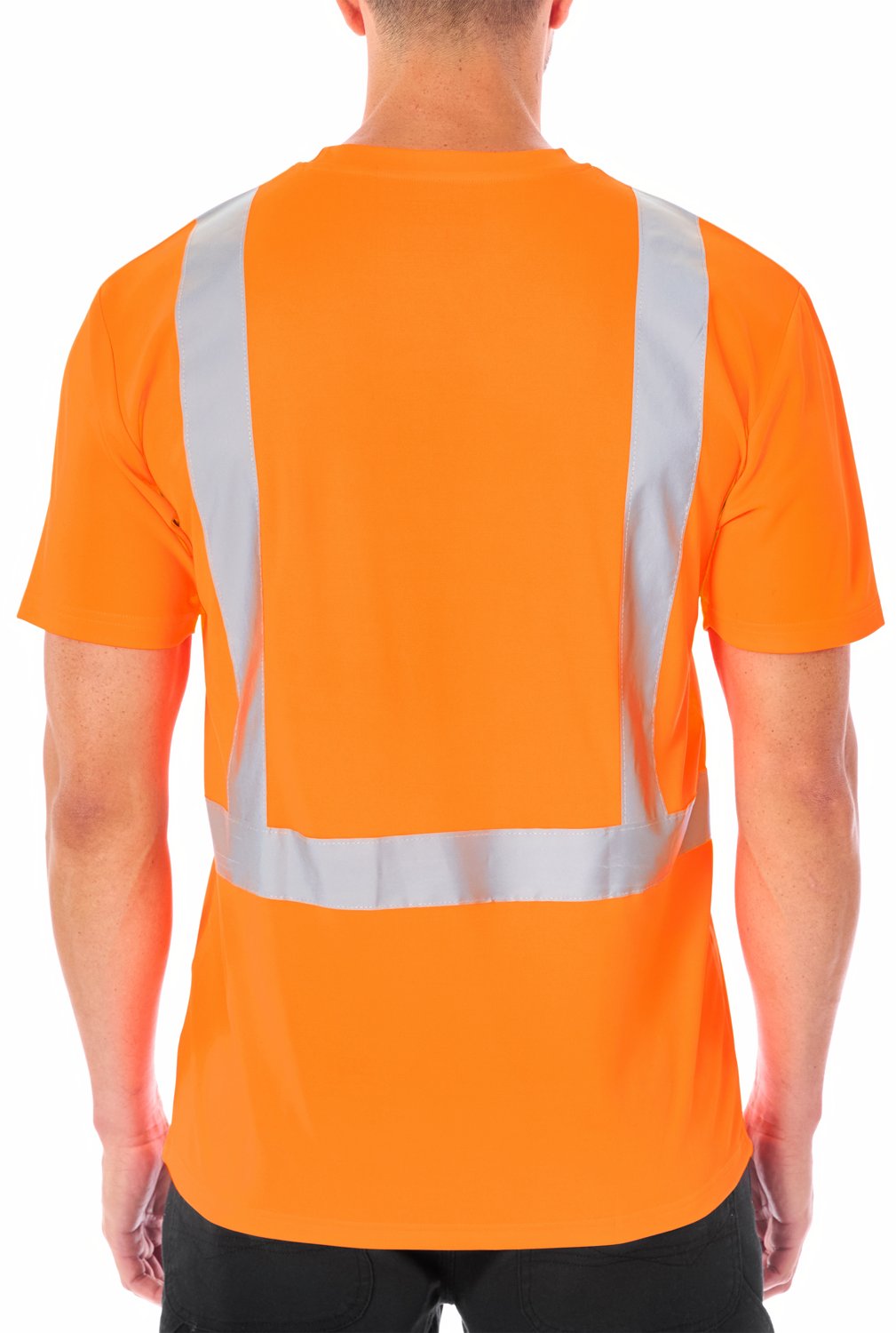 Smith's Workwear Men's High Vis Reflective Safety T-shirt - view number 2