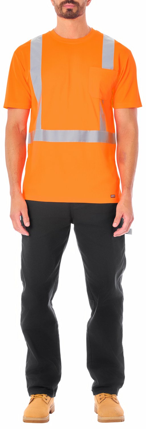 Smith's Workwear Men's High Vis Reflective Safety T-shirt - view number 4