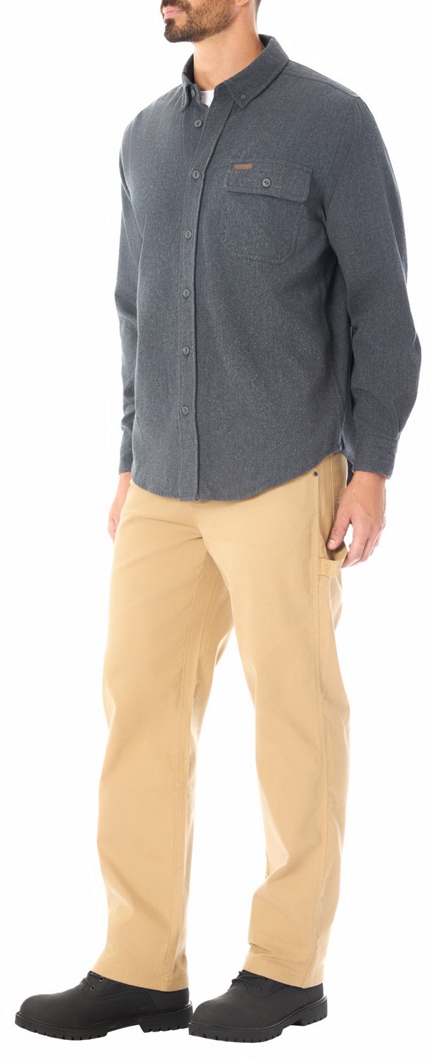 Smith's Workwear Men's Extra Heavyweight Chamois Flannel Shirt - view number 3