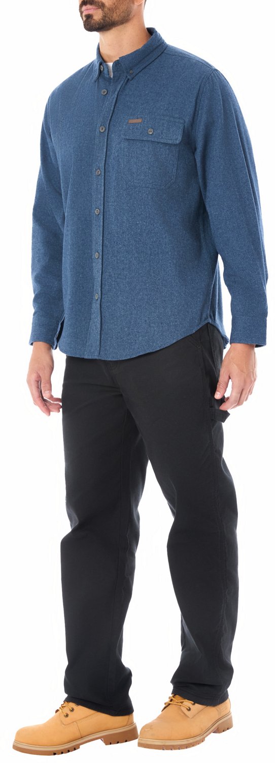 Smith's Workwear Men's Extra Heavyweight Chamois Flannel Shirt - view number 3