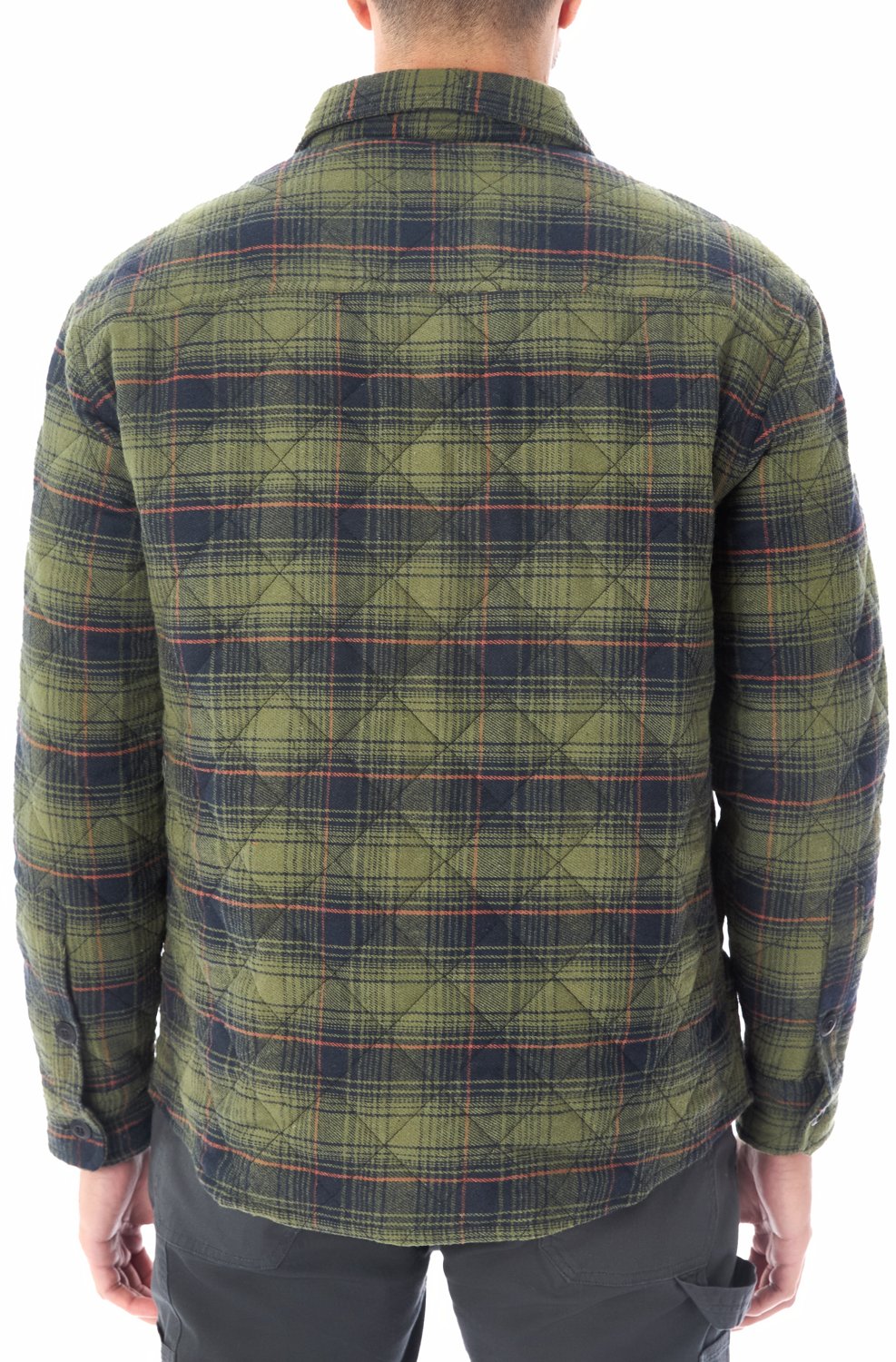 Smith's Workwear Men's Quilted Flannel ShirtJac - view number 2