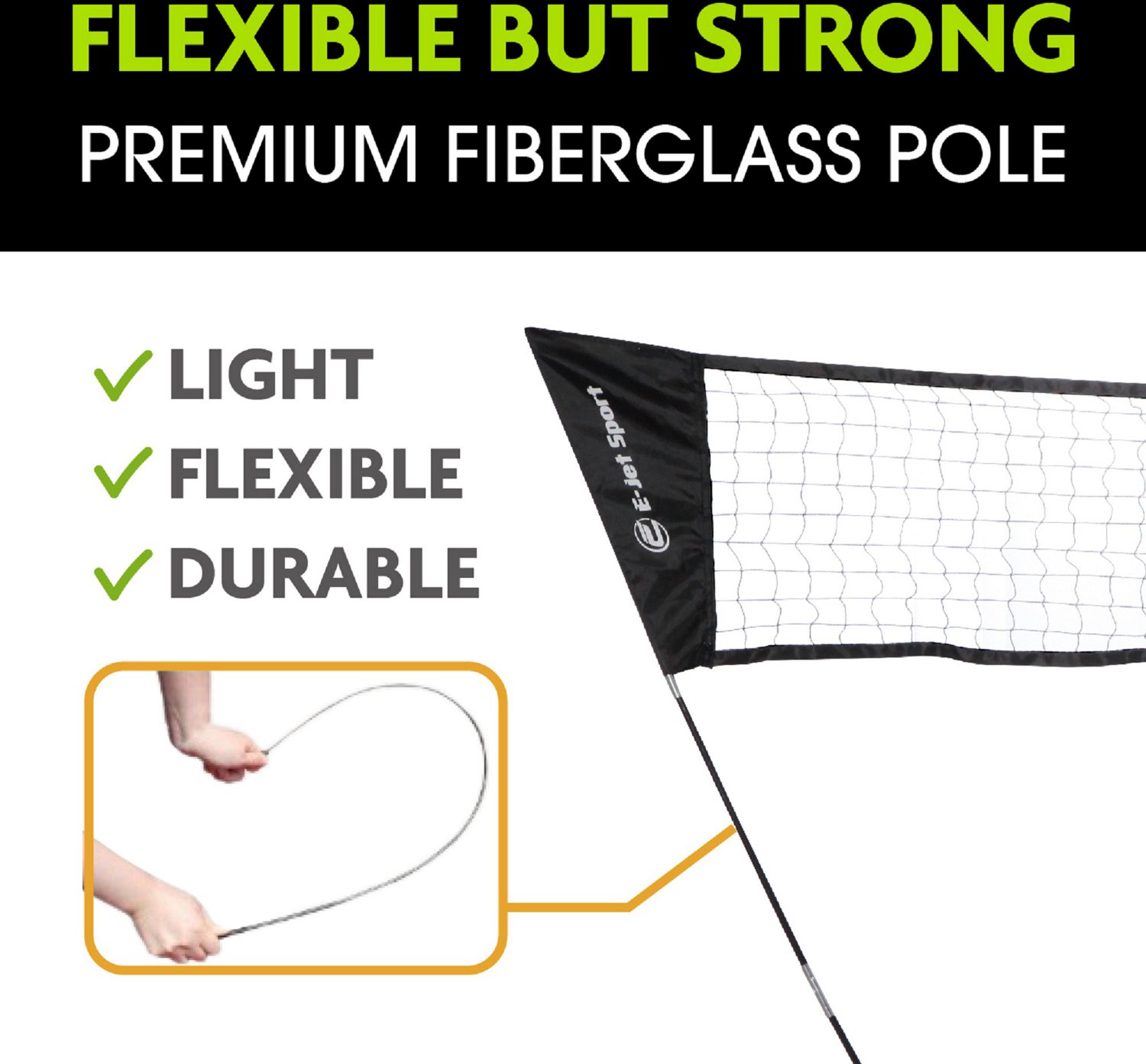E-Jet Sport Solo Play Badminton Net                                                                                              - view number 4