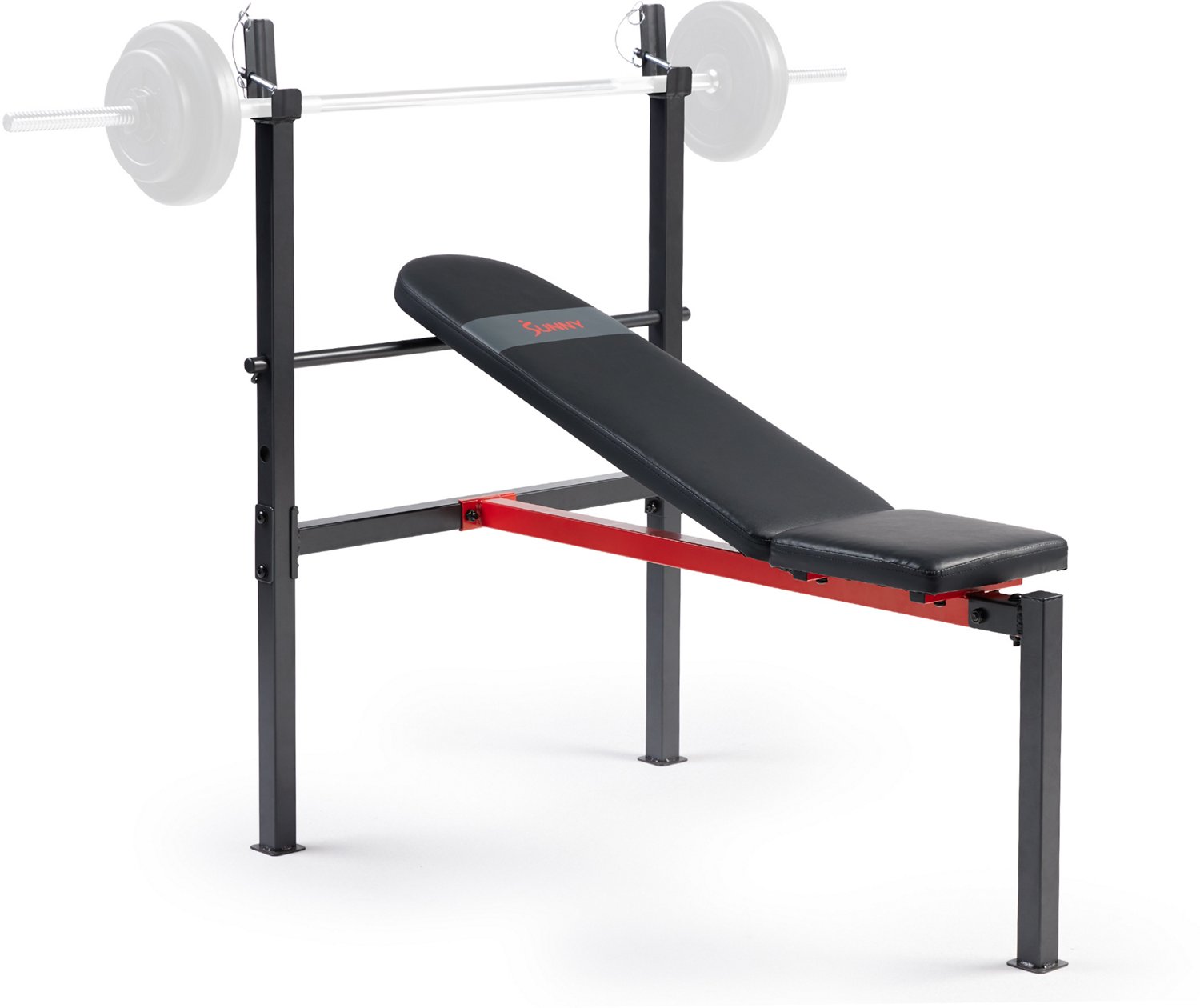 Sunny Health & Fitness Adjustable Standard Incline Weight Bench                                                                  - view number 2