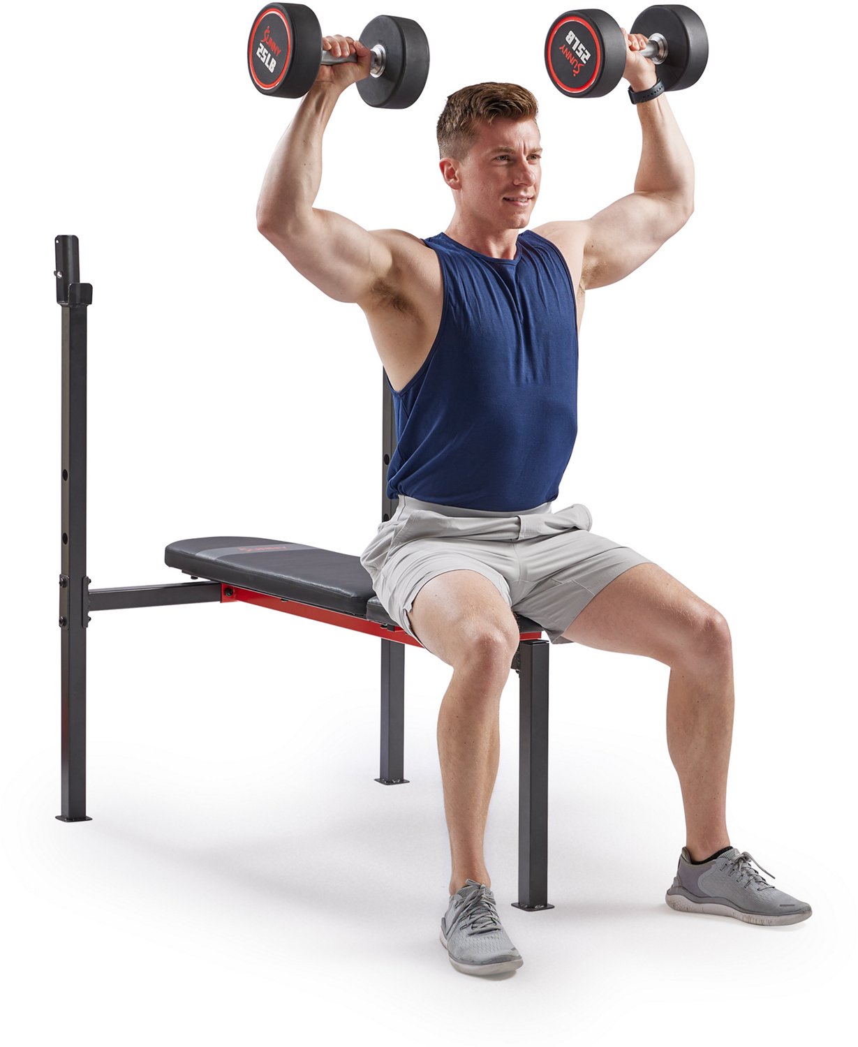 Sunny Health & Fitness Adjustable Standard Incline Weight Bench                                                                  - view number 4