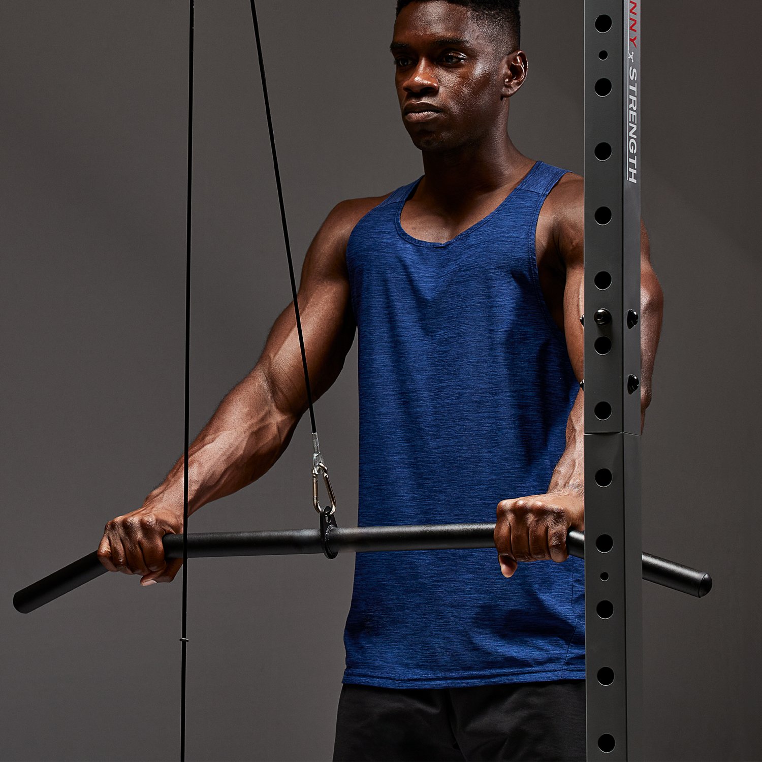 Sunny Health & Fitness Premium Steel Lat Pull-Down Bar Cable Attachment - view number 5