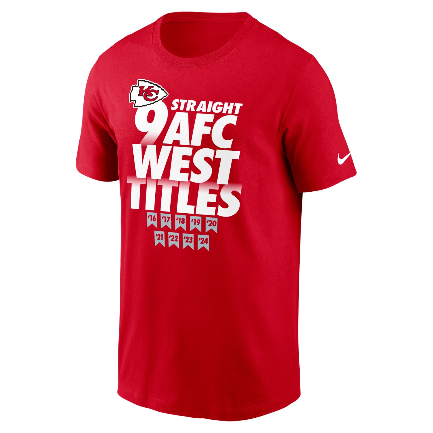Nike Men's Kansas City Chiefs 2024-2025 AFC West Division