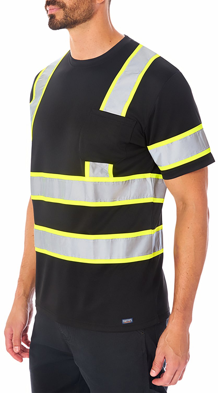 Smith's Workwear Men's High Vis Reflective Safety T-shirt - view number 3
