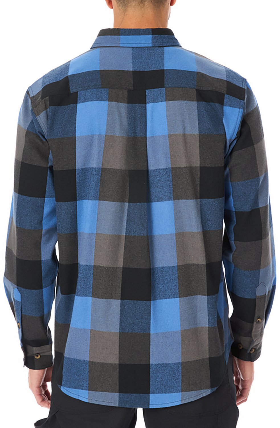 Smith's Workwear Men's Buffalo Flannel Button-Up Shirt - view number 2