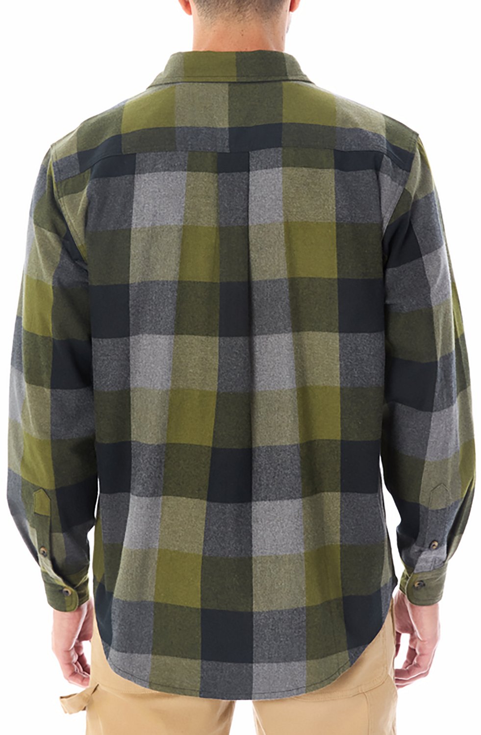 Smith's Workwear Men's Buffalo Flannel Button-Up Shirt - view number 2