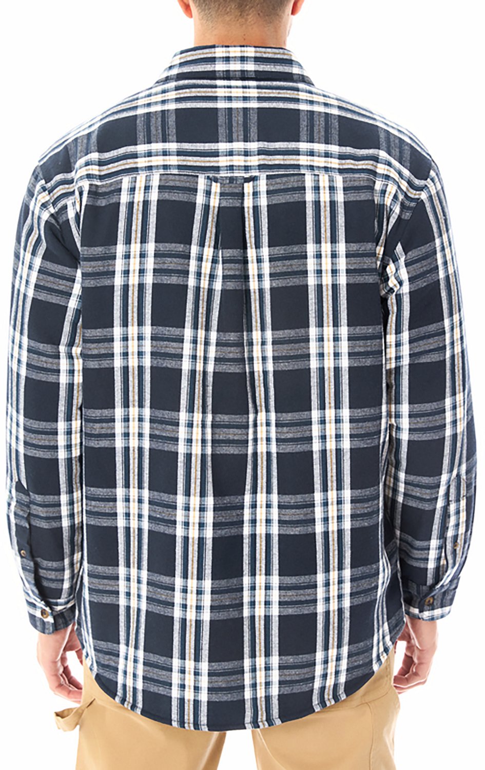 Smith's Workwear Men's Sherpa-Lined Flannel Shirt-Jacket - view number 2