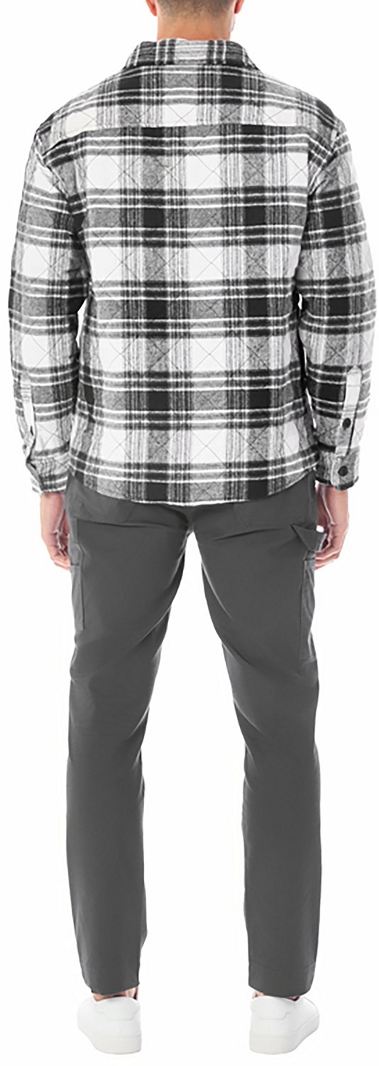 Smith's Workwear Men's Quilted Flannel ShirtJac - view number 4