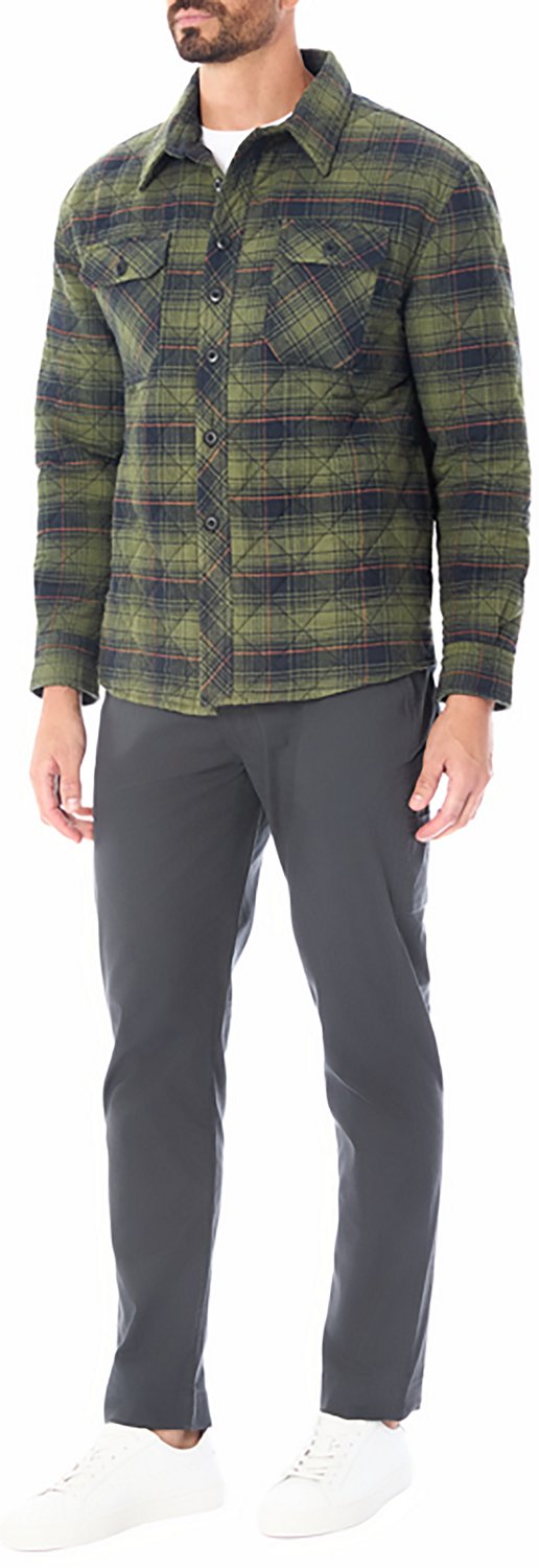 Smith's Workwear Men's Quilted Flannel ShirtJac - view number 3