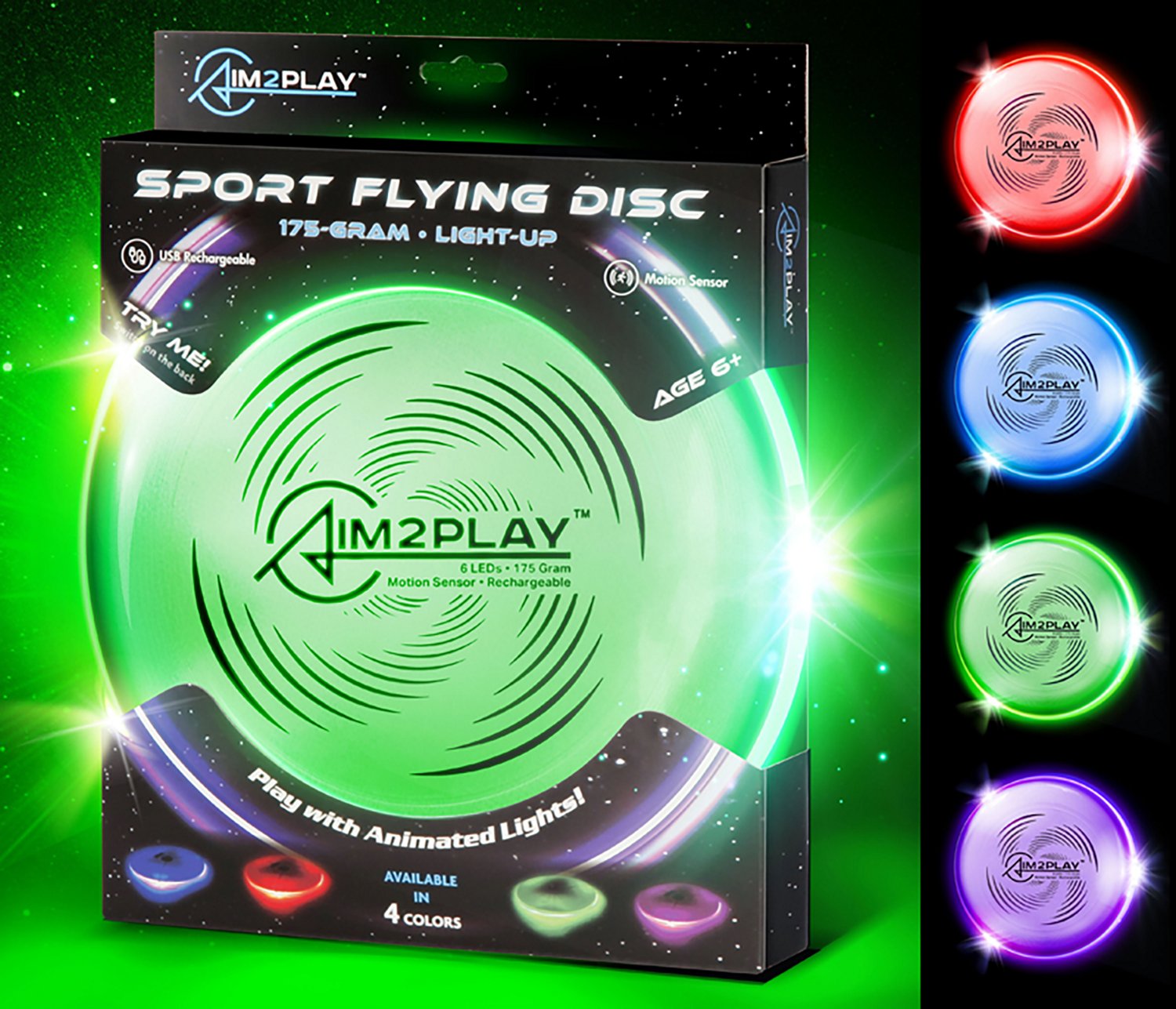 Aim2Play LED Flying Disc