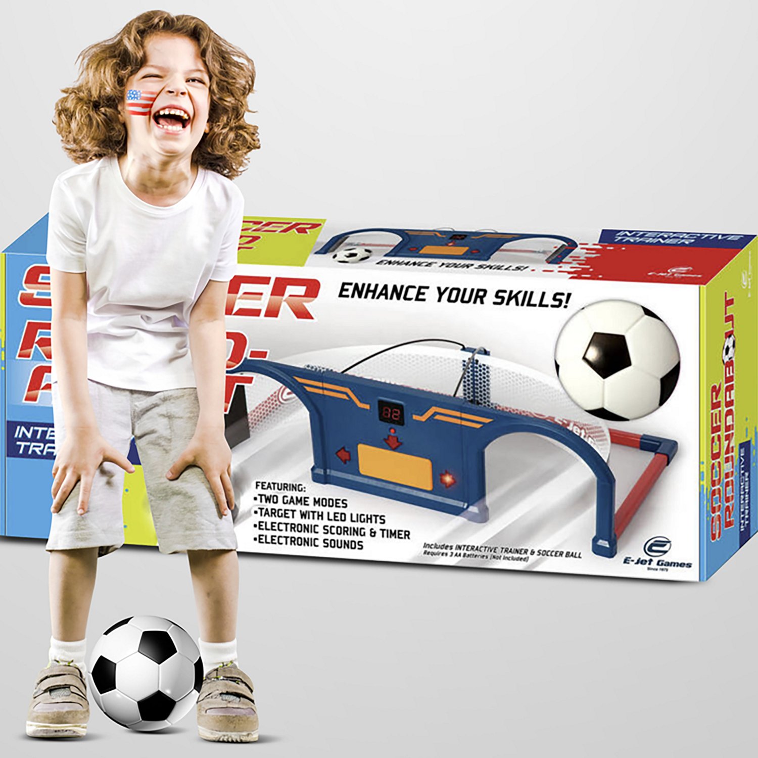 E-Jet Sport Games Soccer Roundabout Indoor Arcade Trainer - view number 2