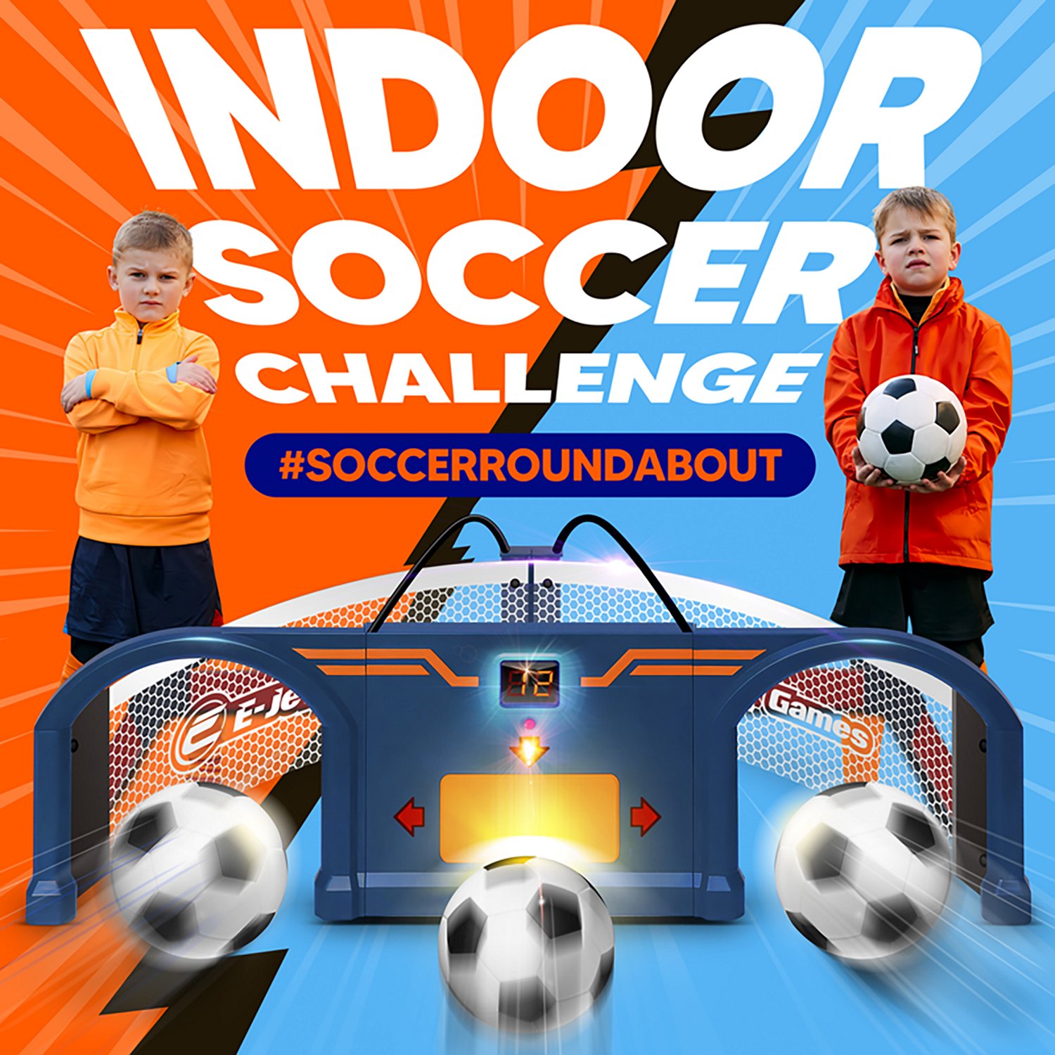 E-Jet Sport Games Soccer Roundabout Indoor Arcade Trainer - view number 5