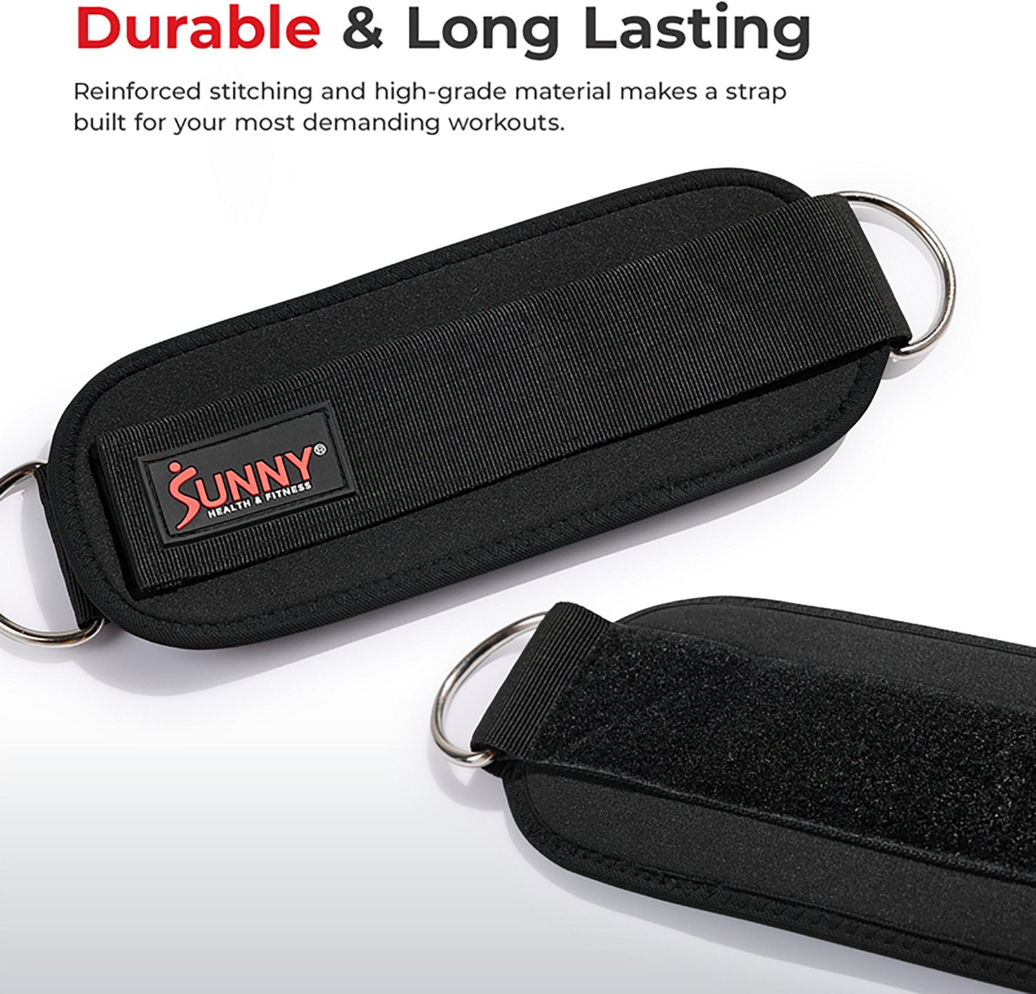 Sunny Health & Fitness Multifunction Workout Ankle Straps                                                                        - view number 4